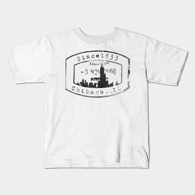 Chicago Kids T-Shirt by KnuckleTonic